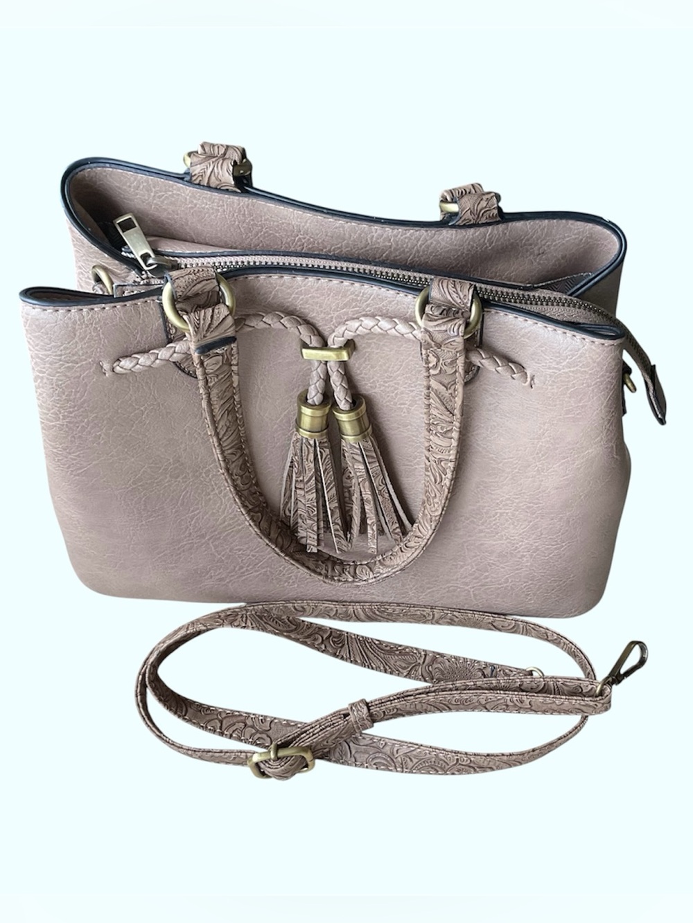 Beige Handbag - Picture 4 of 8